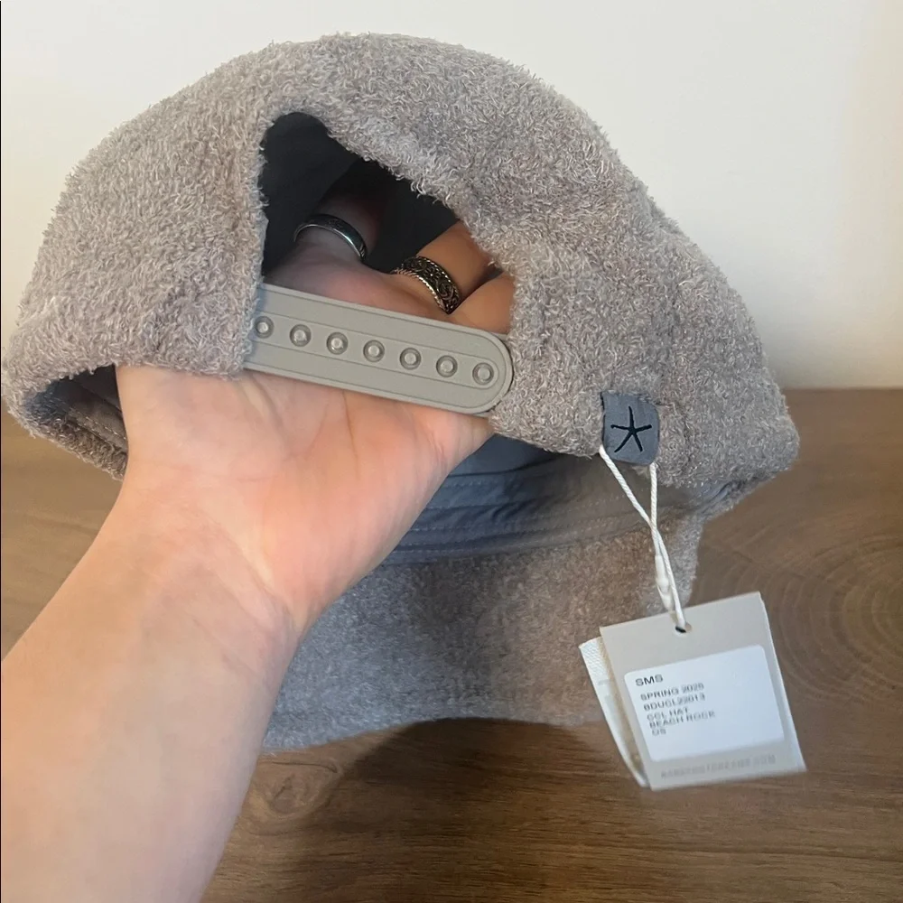 Barefoot Dreams CozyChic Lite Hat Beach Rock OS NWT Soft Bouclé Cap